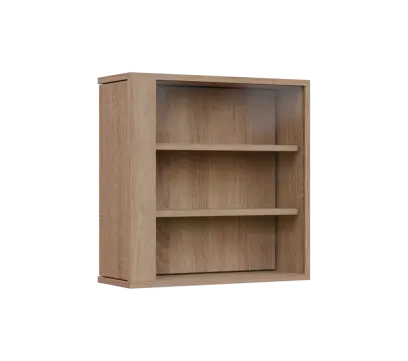 RE VTB - 200 vitrína s bočním výsuvem, 600x600x200, dub bardolino